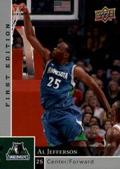 Al Jefferson Basketball Cards 2009 Upper Deck First Edition Prices