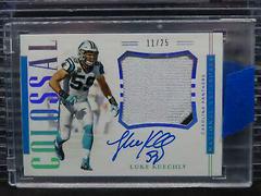 Luke Kuechly [Prime] Football Cards 2018 National Treasures Colossal Signatures Prices