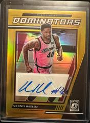 Udonis Haslem [Gold] Basketball Cards 2021 Panini Donruss Optic Dominators Signatures Prices