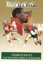 Charles Haley #6 Football Cards 1991 Ultra All Stars Prices