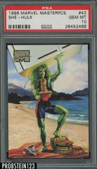 She-Hulk #42 Marvel 1996 Masterpieces Prices