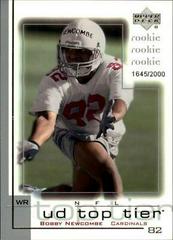 Bobby Newcombe #182 Football Cards 2001 Upper Deck Top Tier Prices