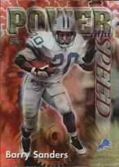 Barry Sanders Football Cards 1998 Topps Season's Best Prices