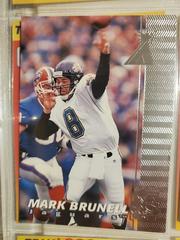 Mark Brunnell [Silver] #9 Football Cards 1997 Pinnacle Rembrandt Prices