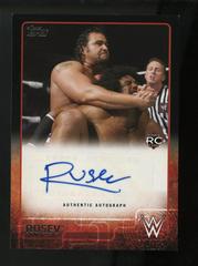 Rusev Wrestling Cards 2015 Topps WWE Autographs Prices