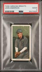 John Anderson #NNO Baseball Cards 1909 T206 Carolina Brights Prices