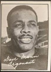 Dave Mann Football Cards 1961 Topps CFL Prices