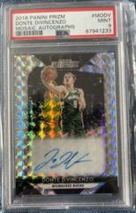 Donte DiVincenzo Basketball Cards 2018 Panini Prizm Mosaic Autographs Prices