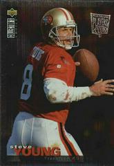Steve Young [Player's Club Platinum] #162 Football Cards 1995 Collector's Choice Prices