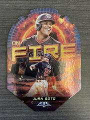 Juan Soto [Gold Minted] Baseball Cards 2022 Topps Fire En Fuego Prices