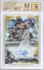 Alex Bregman [Gold Refractor] Baseball Cards 2017 Bowman Chrome Autograph Rookies Prices