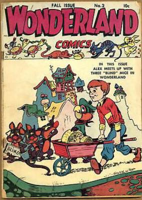 Wonderland Comics #2 (1945) Comic Books Wonderland Comics