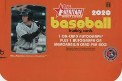 Jake Sanford Baseball Cards 2020 Topps Heritage Minor League Prices