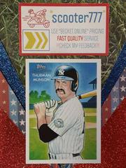 Thurman Munson [National Chicle Back] Baseball Cards 2010 Topps National Chicle Prices