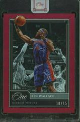 Ben Wallace [Red] #162 Basketball Cards 2020 Panini One and One Prices