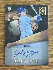 Jake Meyers [Gold] #RA-JME Baseball Cards 2022 Panini Capstone Rookie Autographs Prices
