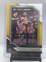 Santos Escobar [Gold] Wrestling Cards 2022 Panini NXT WWE 2021 Highlights Prices