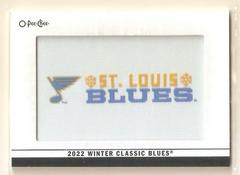 St. Louis Blues Hockey Cards 2022 O Pee Chee Team Logo Patches Prices