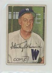 Bucky Harris Baseball Cards 1952 Bowman Prices