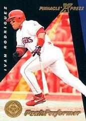 Ivan Rodriguez Baseball Cards 1997 Pinnacle X Press Prices