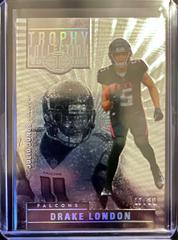 Julio Jones, Drake London [Wild Card] #TC-7 Football Cards 2022 Panini Illusions Trophy Collection Prices