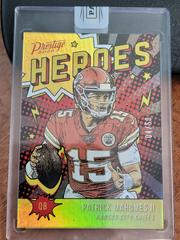 Patrick Mahomes II [Xtra Points Gold] #12 Football Cards 2020 Panini Prestige Heroes Prices