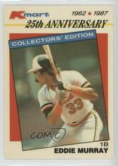 Eddie Murray #30 Baseball Cards 1987 Kmart Prices