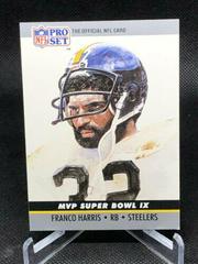 Franco Harris Football Cards 1990 Pro Set Super Bowl MVP Prices