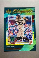 Brandon Crawford #E-7 Baseball Cards 2022 Panini Diamond Kings Elegance Prices