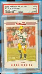 Aaron Rodgers [Red] #S19 Football Cards 2019 Panini Chronicles Studio Prices