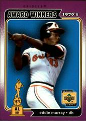Eddie Murray #163 Baseball Cards 2001 Upper Deck Decade 1970's Prices
