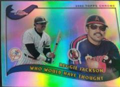 Reggie Jackson Baseball Cards 2002 Topps Chrome Traded Prices