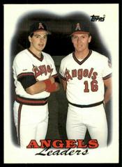 Angels Leaders [W. Joyner, J. Howell] #381 Baseball Cards 1988 Topps Tiffany Prices