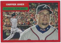 Chipper Jones [Red Hot] #4 Baseball Cards 2023 Topps Archives Prices