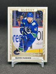 Quinn Hughes [Gold] Hockey Cards 2023 Upper Deck OPC Glossy Prices