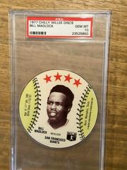 Bill Madlock Baseball Cards 1977 Chilly Willee Discs Prices