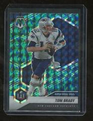 Tom Brady [Choice Peacock Mosaic] #284 Football Cards 2021 Panini Mosaic Prices
