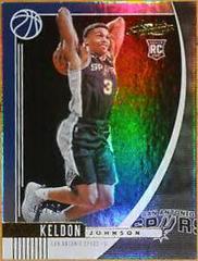 Keldon Johnson [Blue] #3 Basketball Cards 2019 Panini Absolute Memorabilia Prices