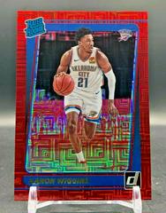 Aaron Wiggins [Choice Red] #241 Basketball Cards 2021 Panini Donruss Prices