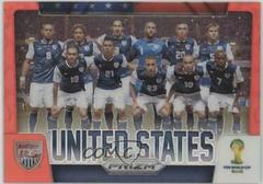 United States [Red Prizm] #32 Soccer Cards 2014 Panini Prizm World Cup Team Photos Prices