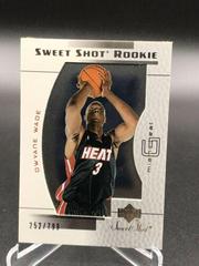 Dwyane Wade #95 Basketball Cards 2003 Upper Deck Sweet Shot Prices