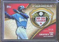 Ken Griffey Jr. Baseball Cards 2023 Topps Crowning Achievements Commemorative Patch Prices