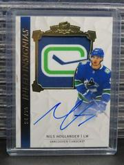 Nils Hoglander Hockey Cards 2020 Upper Deck The Cup Inked Insignias Autograph Patch Prices