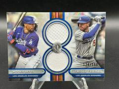 Mookie Betts / Freddie Freeman [Blue Dual Player] Baseball Cards 2024 Topps Tribute Dual Relic Prices