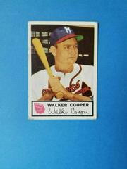 Walker Cooper Baseball Cards 1953 Johnston Cookies Braves Prices