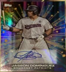 Jasson Dominguez Baseball Cards 2023 Topps Pro Debut Future Cornerstones Autographs Prices
