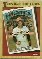 Roberto Clemente [Turn Back the Clock] Baseball Cards 1987 Topps Tiffany Prices
