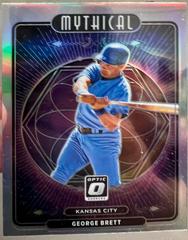 George Brett [Holo] #M7 Baseball Cards 2021 Panini Donruss Optic Mythical Prices