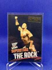 The Rock [Gold] #1 Wrestling Cards 2001 Fleer WWF Wrestlemania Prices