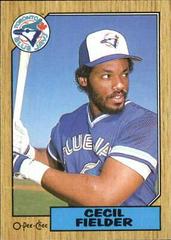 Cecil Fielder #178 Baseball Cards 1987 O Pee Chee Prices